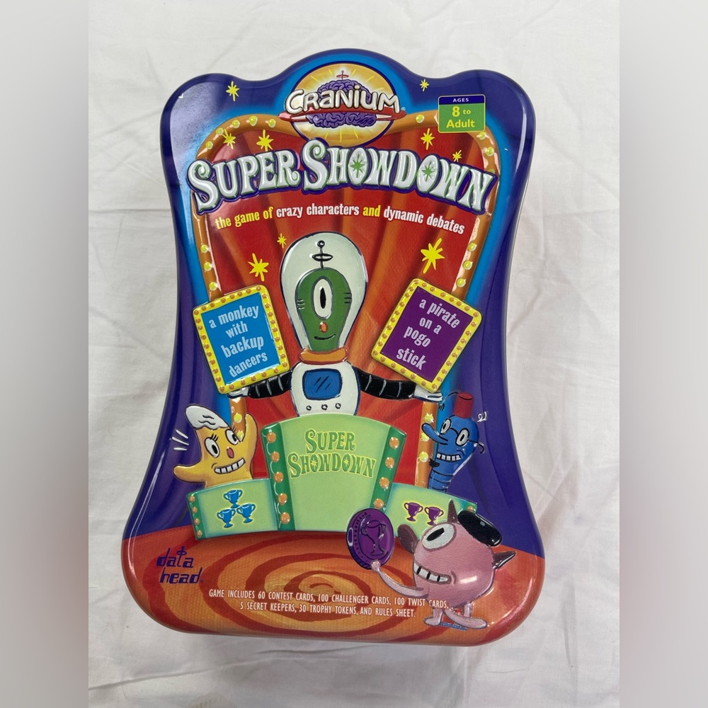 Super Showdown Game By Cranium, Opened but Unopened Game Pieces